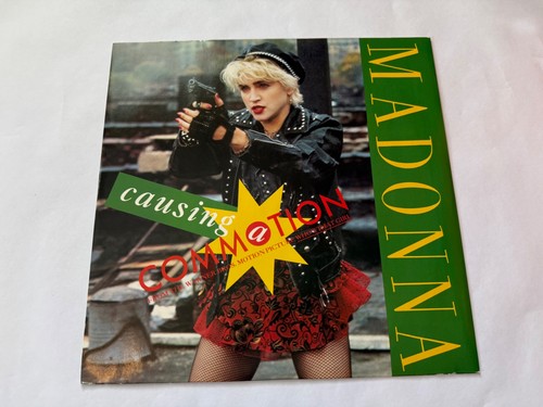 Madonna causing commotion - causing, a