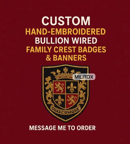 Custom hand embroidered - custom, hand-embroidered