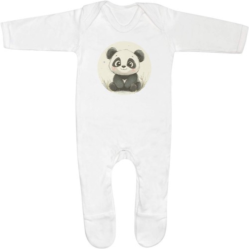 Cute panda sitting baby - 'cute, sitting'