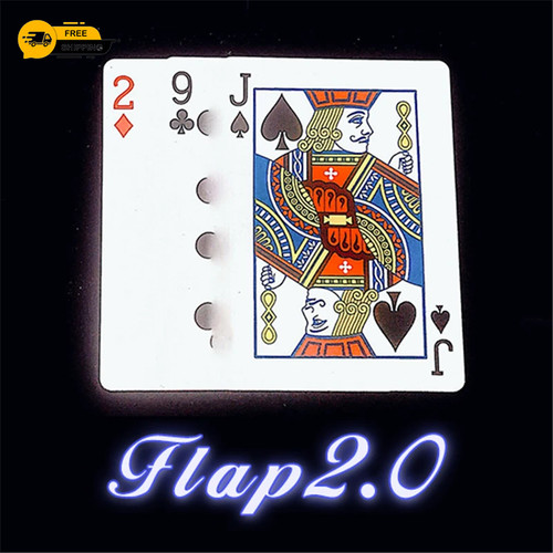 Flap magic trick visual - flap,
