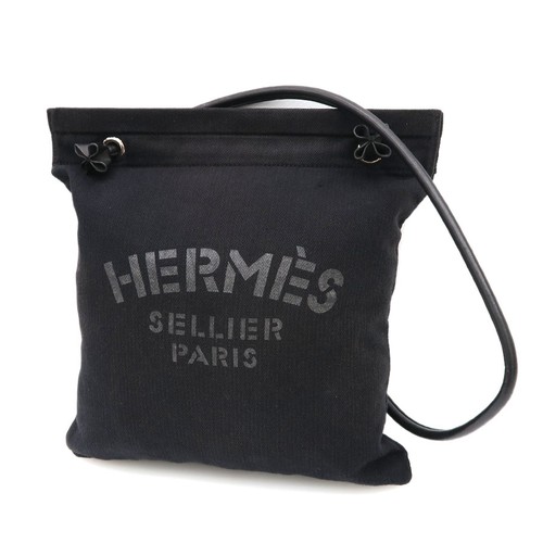 Hermes canvas black - canvas,