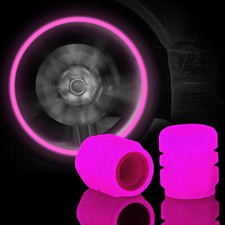 4pcs Luminous Car Tyre Valve