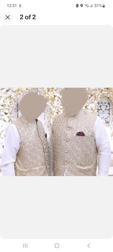 Gold mens waistcoats - mens,