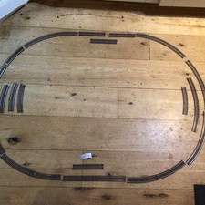 Job Lot Of Hornby 00 steel track full oval 2nd Radius R607/ R606/ R600/R602