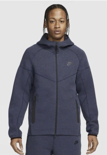Nike tech fleece hoodie - tech, navy
