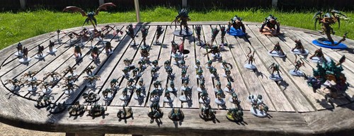 Huge tyranids army well - huge,