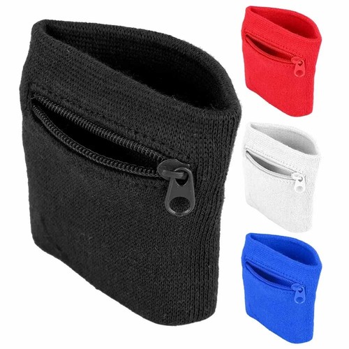 Sports wristband with zipper - wristband,