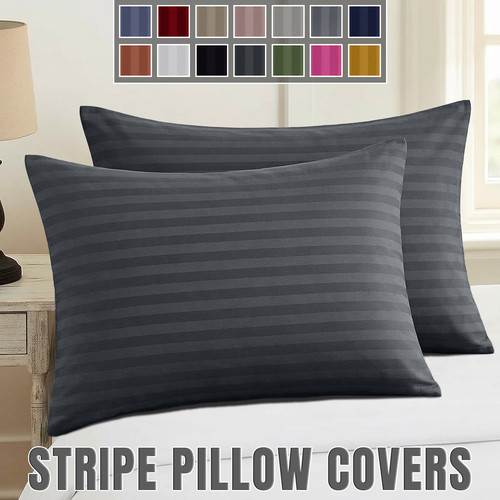 Stripe pillow covers - pillow,