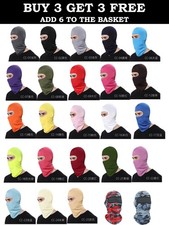 Balaclava Full Face Mask Men Women Cycling Ski Winter Warm Neck Motorbike Unisex
