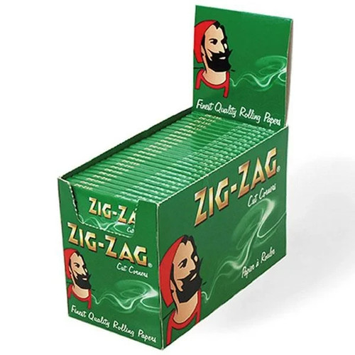 Zig zag green regular - green,