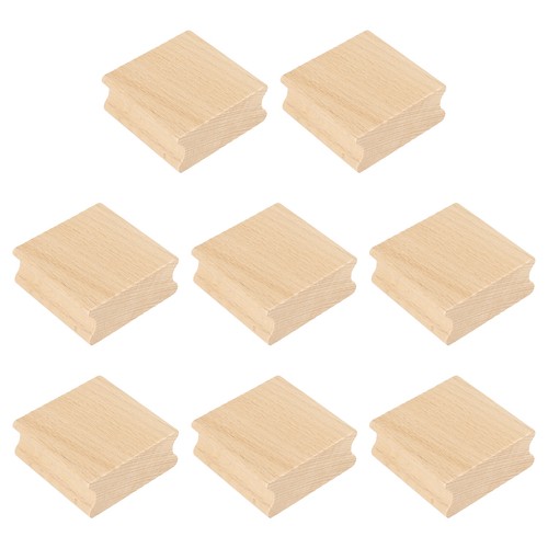 50x50mm wooden stamp - stamp, block,