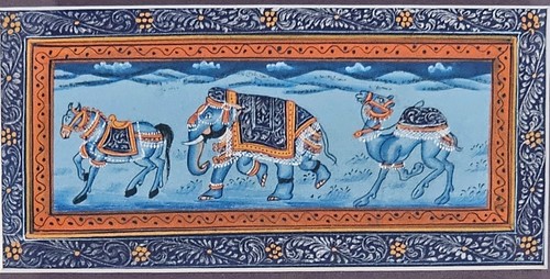 Indian mughal style art - mughal-style,