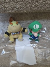 Bowser Jr Baby Luigi Plush