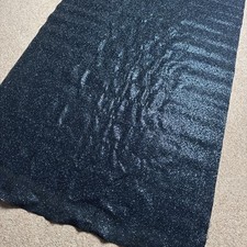 Glitter Canvas Material Fabric Craft Navy Black Photo Prop