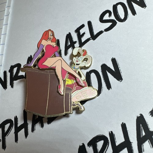 Disney pin jessica sitting - pin, on