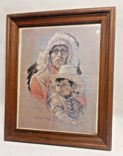 Native american portrait - native,