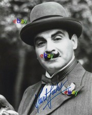 DAVID SUCHET SIGNED AGATHA
