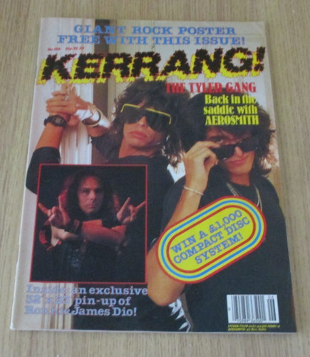 Vintage kerrang magazine - magazine, #106