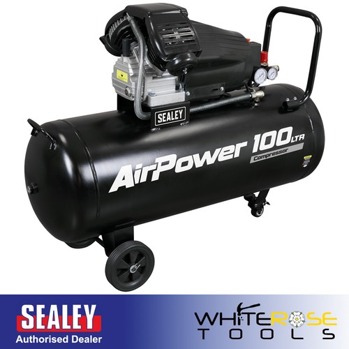 Sealey 100l twin - 100l, v-twin