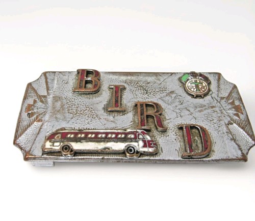 Vintage art deco bird - vintage,