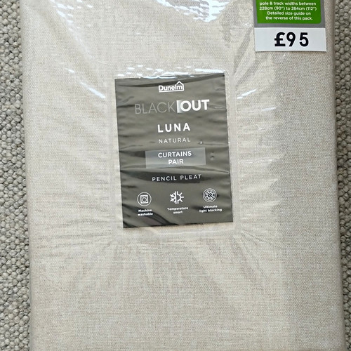Dunelm luna blackout pencil - luna,