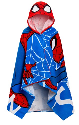 Spiderman hooded towel - spiderman,