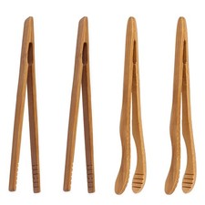 ONERUSUS 4 pack Bamboo Toaster
