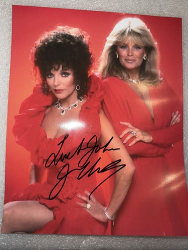 Joan collins signed person - in,