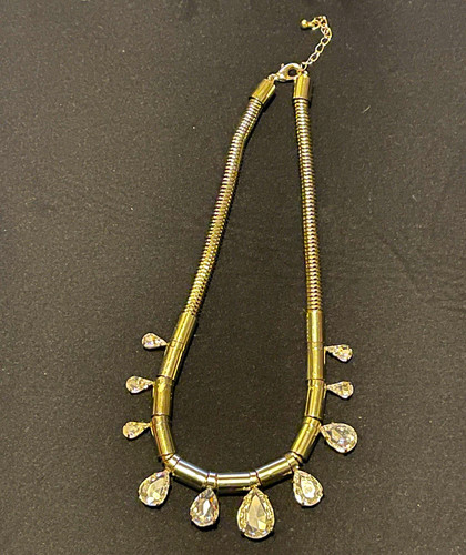 Gold tone snake chain - tone,