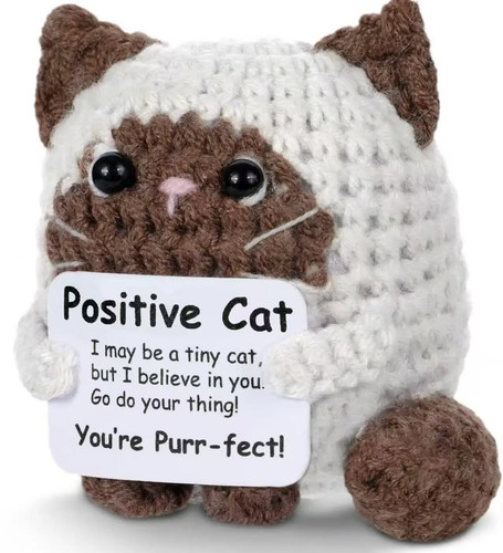 Cute positive crochet animals - positive,