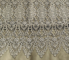 Sabina Gold Lace Overlay Cushion Cover 45 x 45 cm - RRP £18