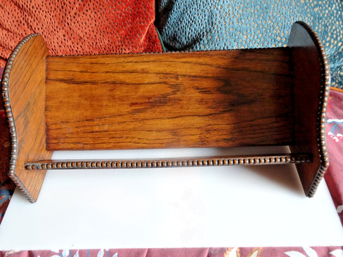 Vintage oak book - vintage,