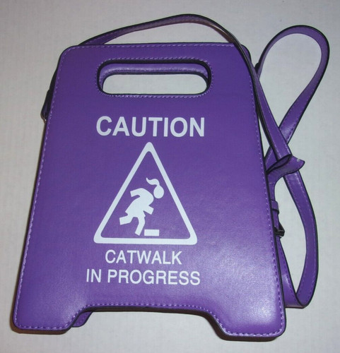 Purple caution catwalk - purple,