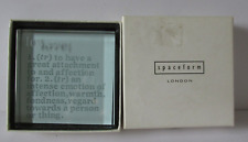 Spaceform London 'Love' Glass