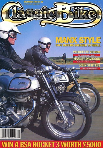 500cc velocette venom - venom, norton