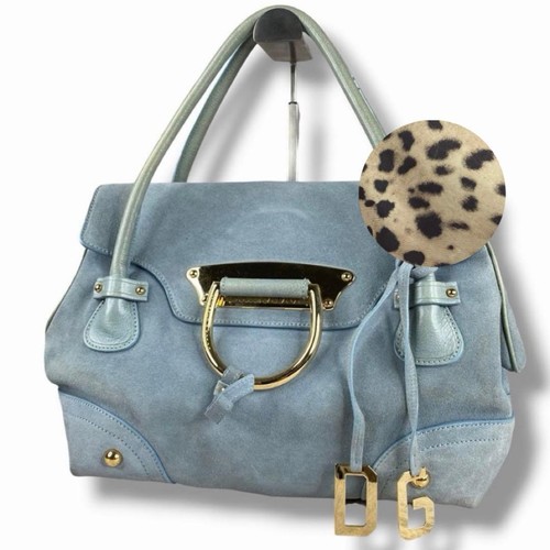 Dolce gabbana g suede blue - d&g,