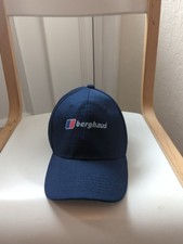 Berghaus Classic Flat Brim Peaked Caps Navy Blue One Size Fits