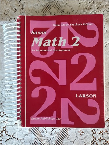 Saxon math home study - saxon,