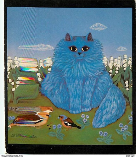 Postcard animals cats - animals,