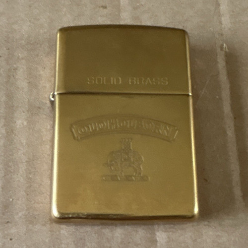 Zippo solid brass pocket - zippo,