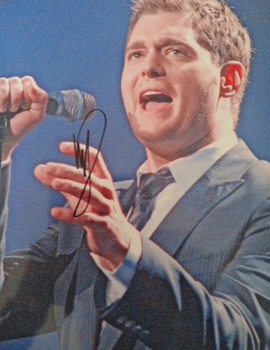 Michael buble signed - michael, signed.