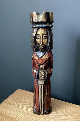 Vintage hand carved - vintage, carved/painted