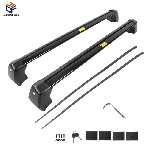 Black locking roof rack - roof, cross