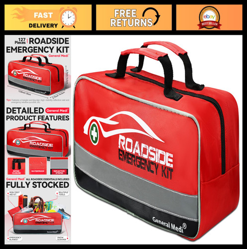 127 piece roadside emergency - roadside,