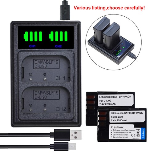 Battery charger for pentax - or,