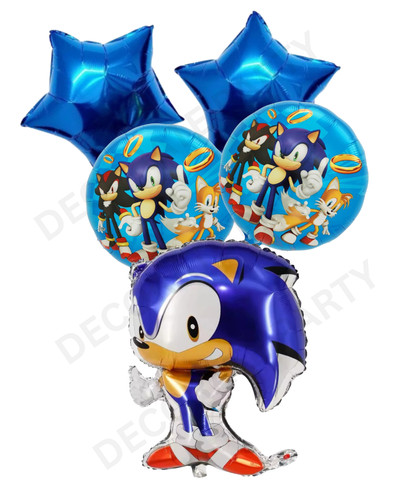 Sonic the hedgehog balloons - hedgehog,