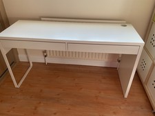 IKEA MICKE White Desk 142cm