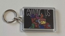 Among us keyring key chain