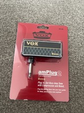 Vox amPlug 2 Bass Guitar Headphone Amplifier Excellent Condition with Box