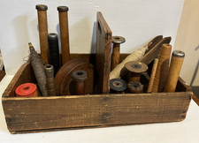 ANTIQUE Wooden Industrial